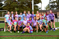Deering Girls Soccer Tie Dye Team Bonding 2019